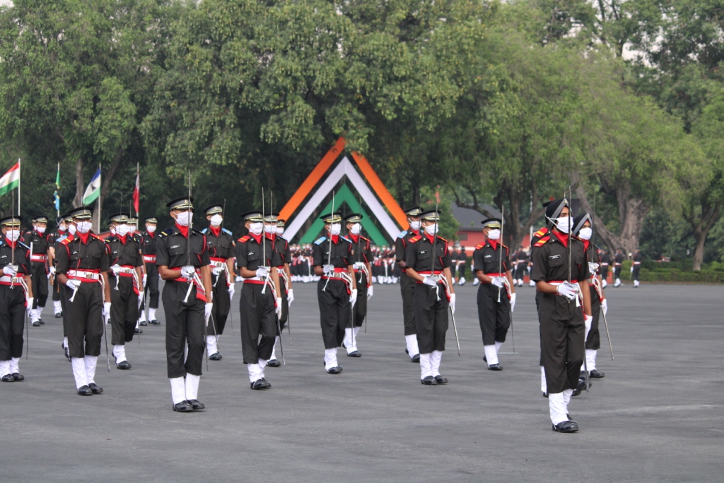 17th Passing Out parade for officers  held at OTA Gaya