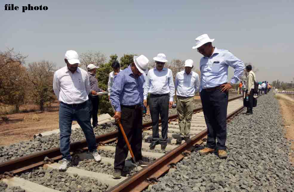CRS Inspection of New BG line of Alirajpur Khandala section