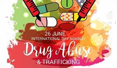 June 26 observed as International Day against Drug Abuse and Illicit Trafficking