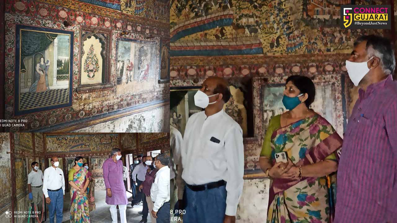 Cultural and Tourism minister Prahlad Singh Patel visited Vadodara