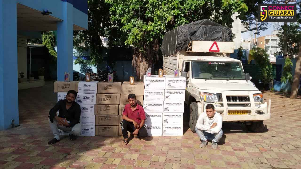 Vadodara SOG busted mini factory for making duplicate engines of branded companies