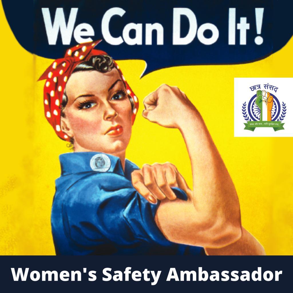 Chhatra Sansad launched it’s new project Women’s Safety Division