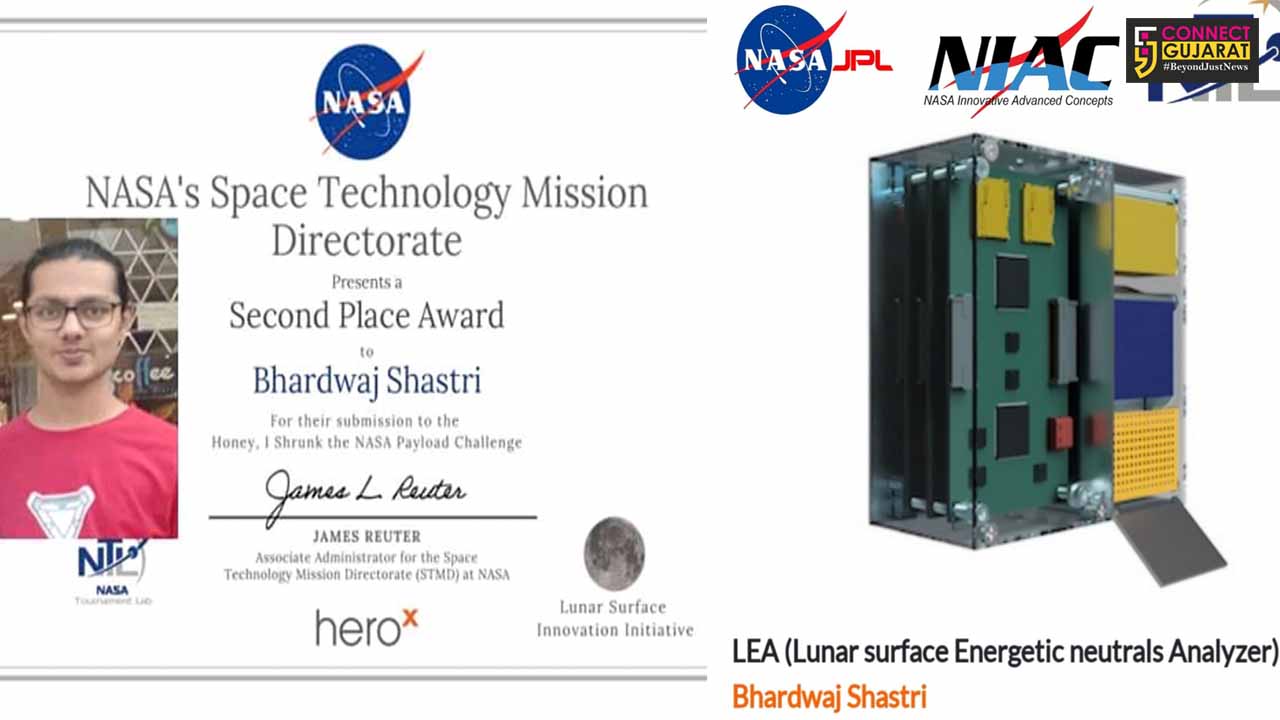 Khambhat youth won second place in Lunar competition organised by NASA