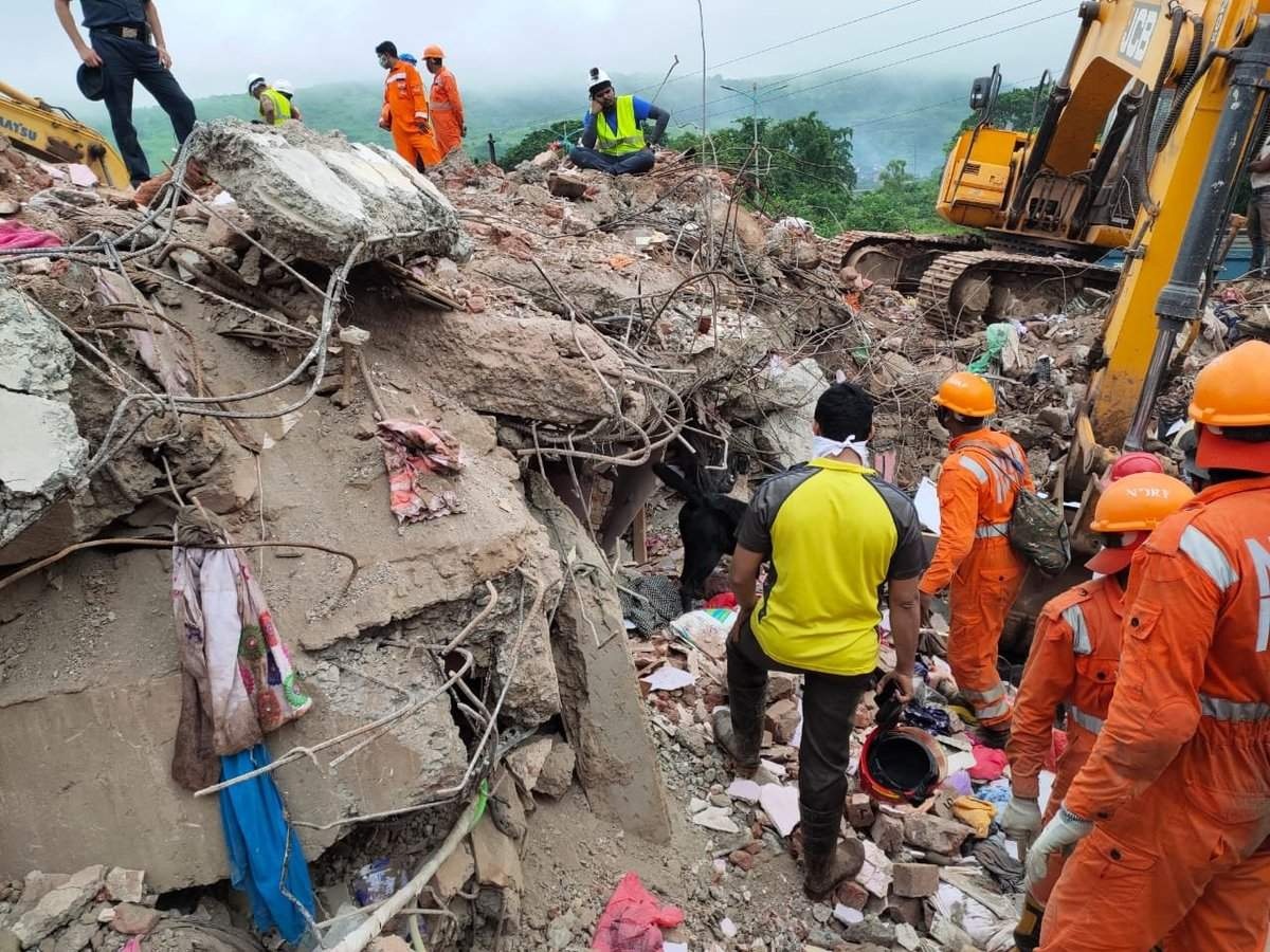 Maharashtra building collapse: 1 dead, 19 still missing after 8 people were rescued