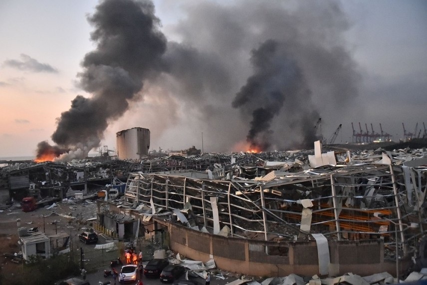 A massive blast in Lebanon’s Beirut kills more than 70