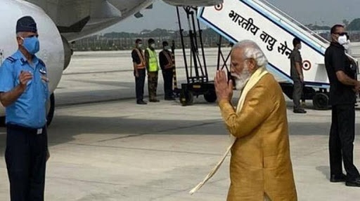 PM leaves for Ayodhya to lay foundation stone of Ram temple