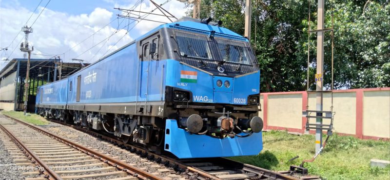 Vadodara division received the most powerful WAG-12 locomotive of Indian Railways