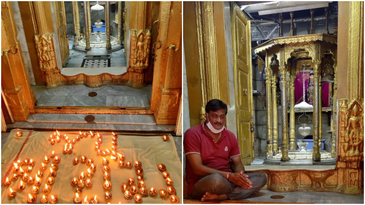 Unique celebration at Kuber Bhandari temple at Dabhoi
