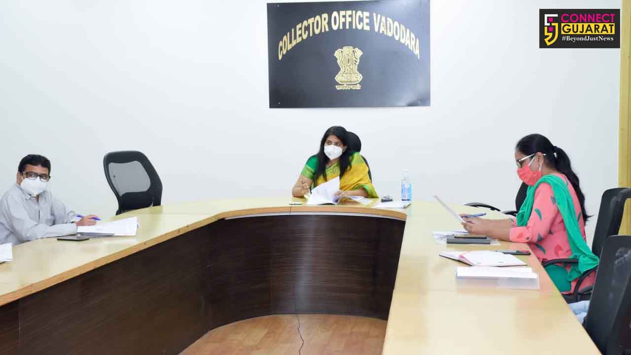 Vadodara district collector request to create conducive environment for girls education