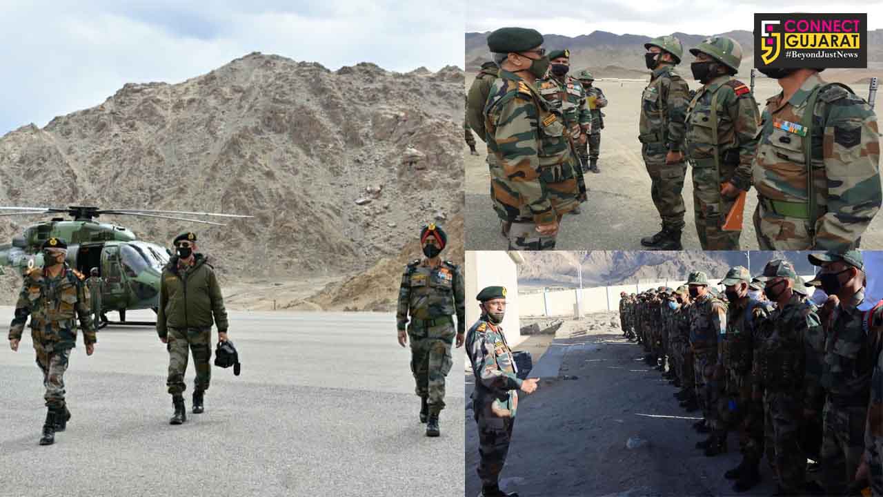 Chief of Army staff visits Ladakh