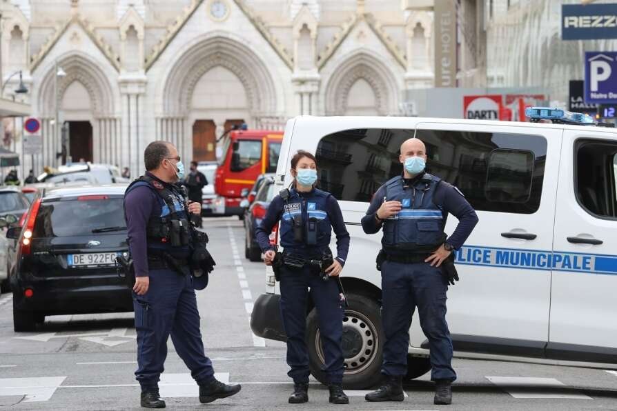 3 Dead in knife attack in French church, terrorism suspected