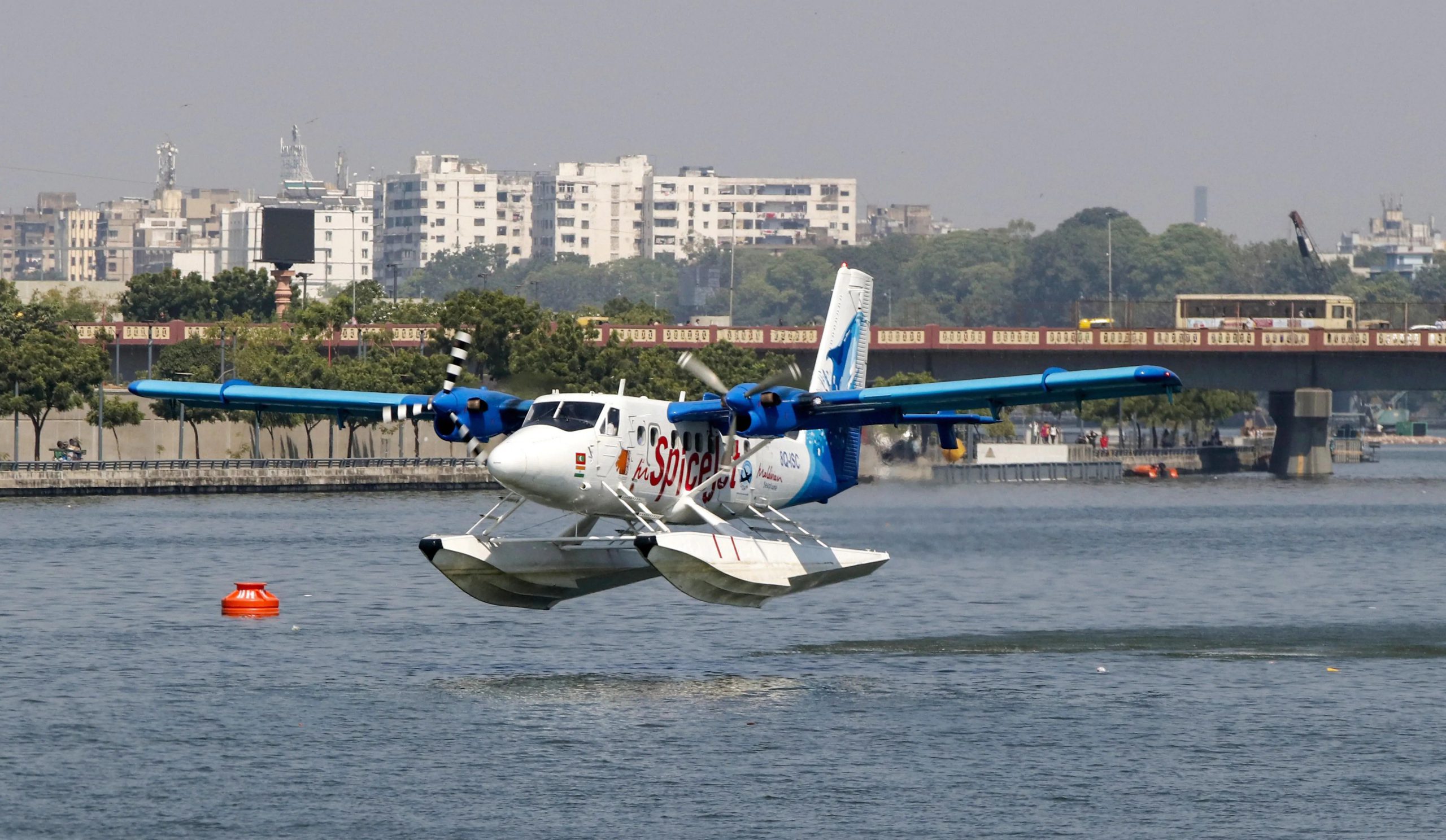 PM Modi launches seaplane service in Gujarat