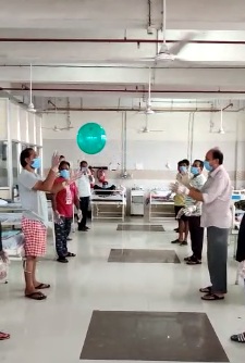 Different therapies are being used to treat Covid patients in Vadodara hospital