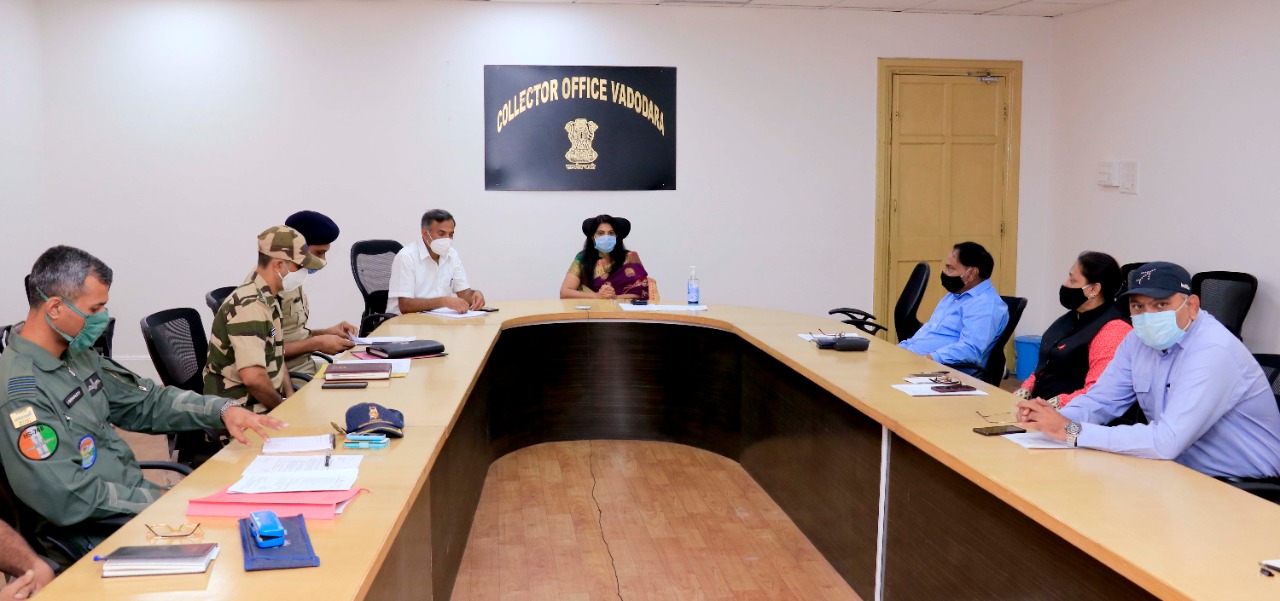 Meeting of Aerodrome Committee held under Chairmanship of District Collector