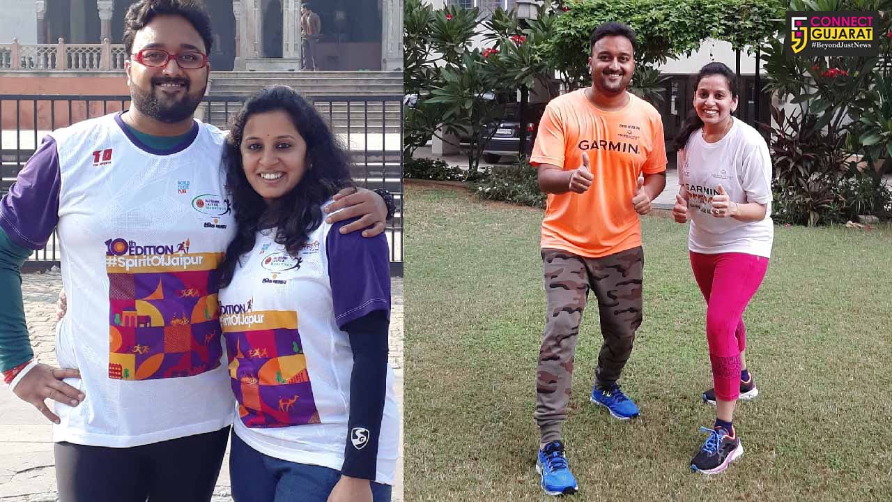 Vadodara couple run and walk daily to stay fit