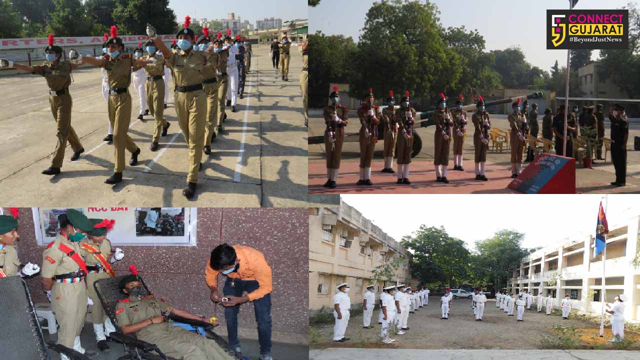 72nd Raising day of NCC celebrated with parades and blood donation camps
