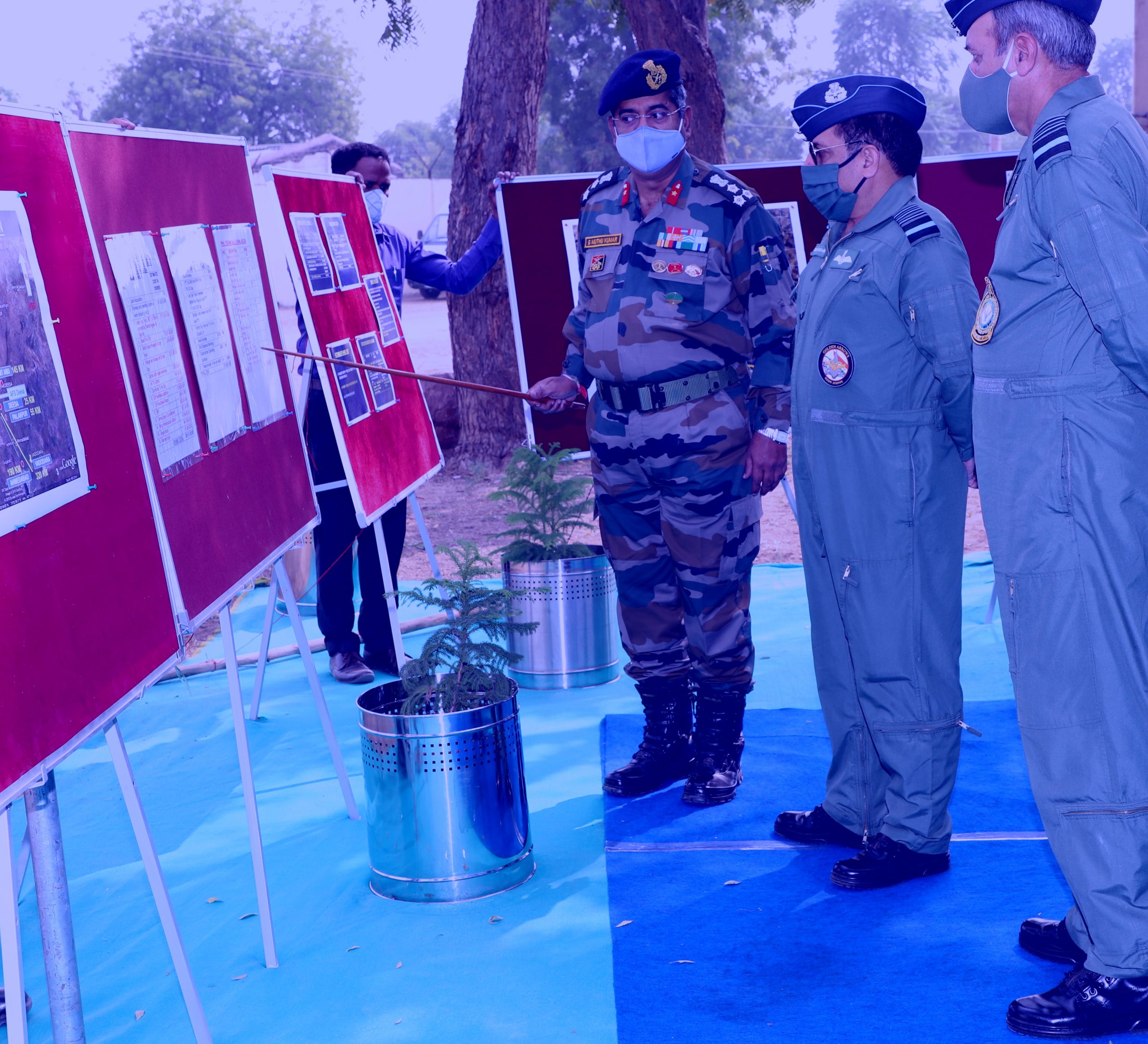 Visit of Chief of Air Staff to Southern Western Sector