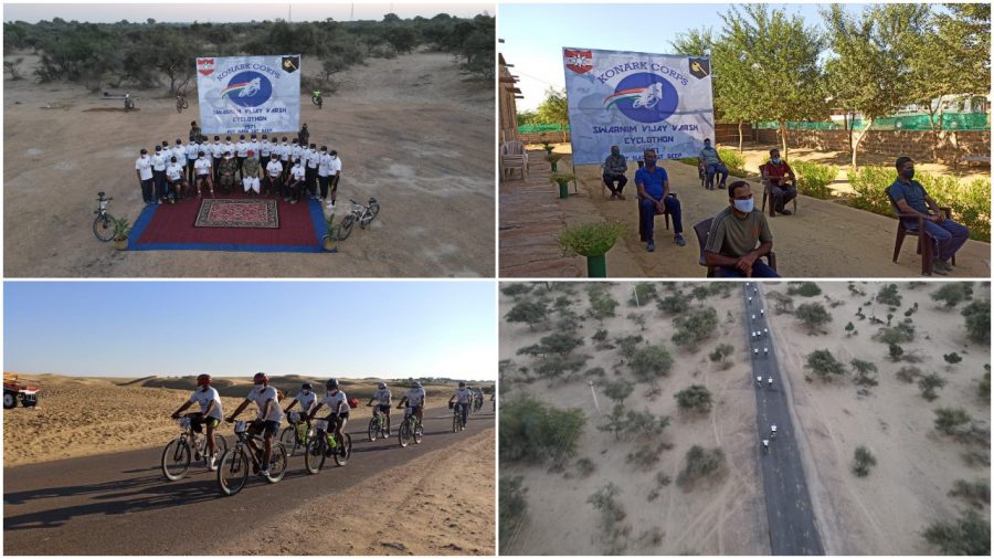 Konark Corps organised Mel Milap enroute and medical camp at Jaisalmer