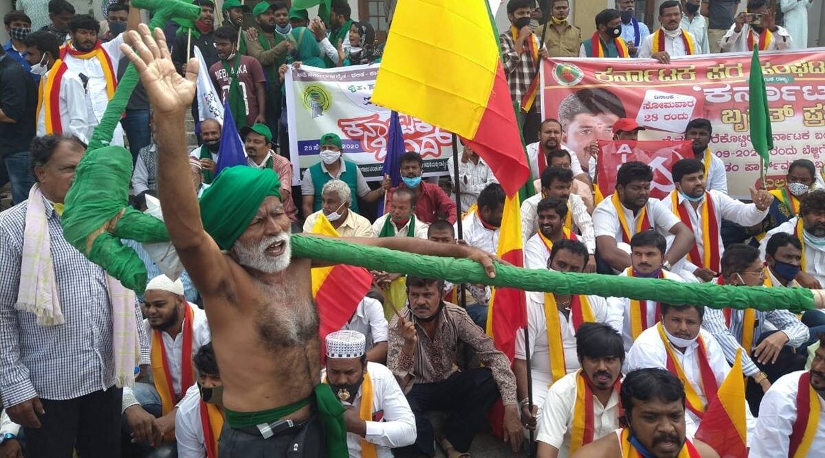 Karnataka Bandh: Protests staged in Bengaluru