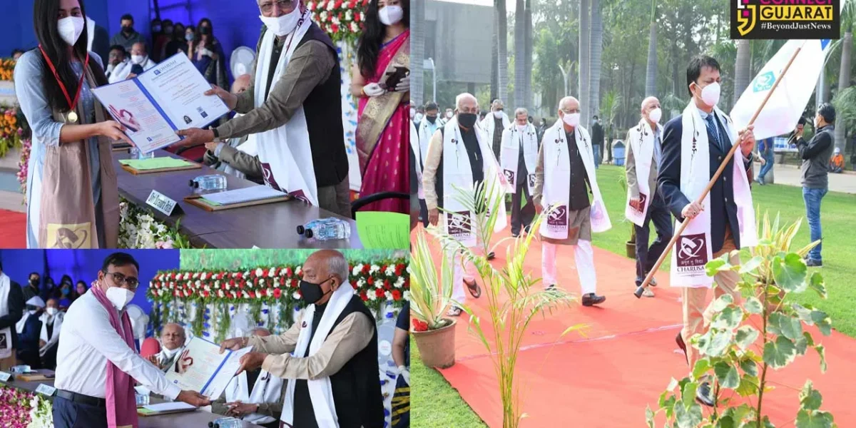 Beginning of a New Chapter of Life for 1813 Graduating Students of Charusat