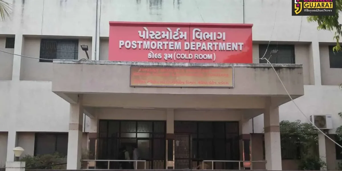 SSG hospital Postmortem department and cold room is the largest in Central Gujarat