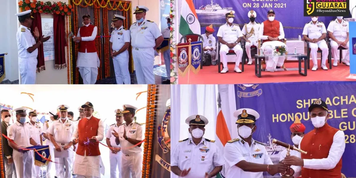Governer lauds Indian Coast Guard at Naliya