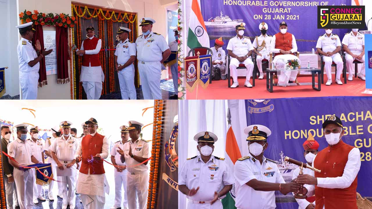 Governer lauds Indian Coast Guard at Naliya