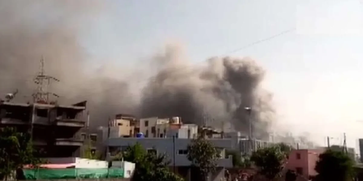 Pune: Fire breaks out at Terminal 1 gate of Serum Institute of India