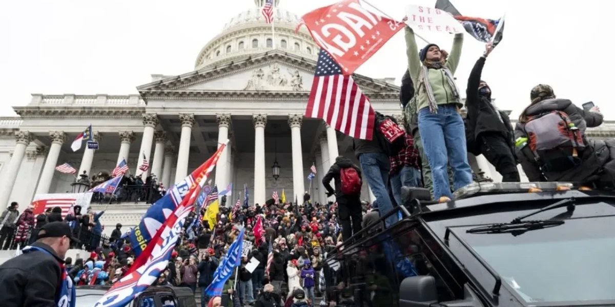 Violence erupts as Donald Trump supporters storm US capitol, 1 dead