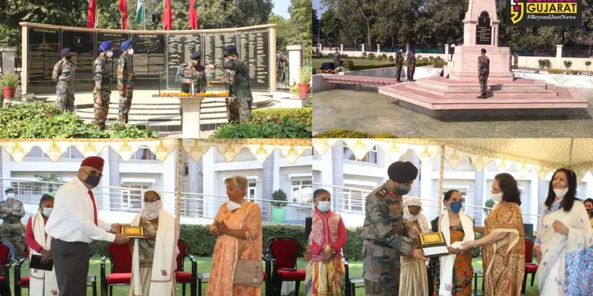 Golden Katar division felicitates Veer Naris on Army Day