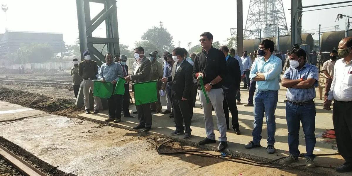 Better facility for maintenance of wagons in Karchiya yard of Vadodara division
