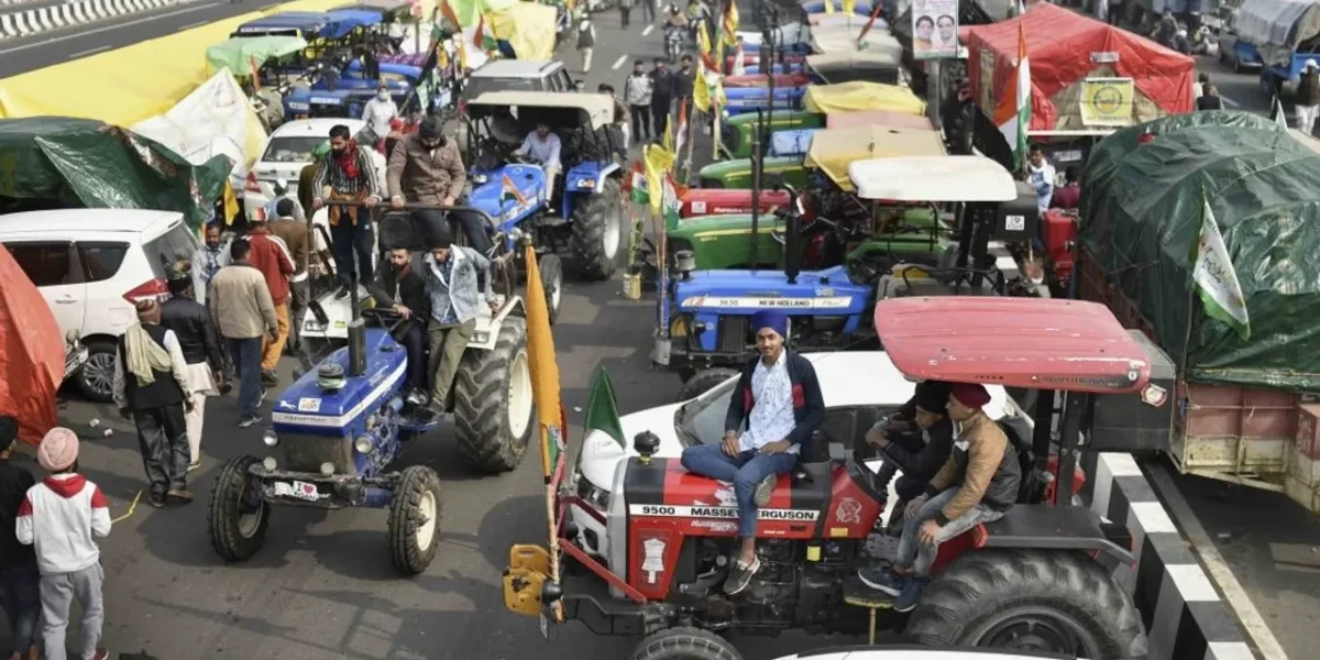 Protesting farmers to march towards Parliament on budget day