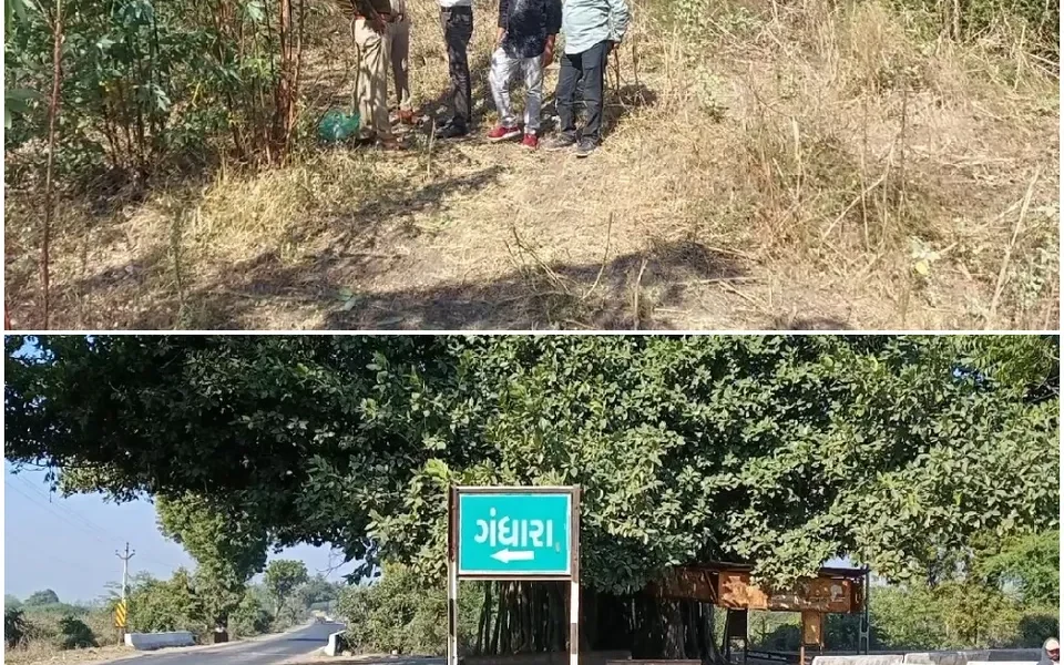 Body of youth found found near Gandhara village in Karjan