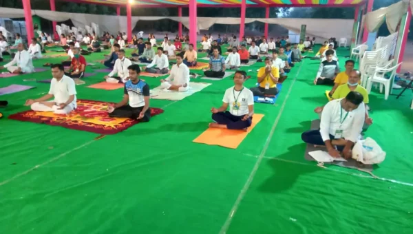Gujarat State Yoga Board Chairman Yoga Sevak Shishpalji inaugurated yoga coach training camp at Sokhada