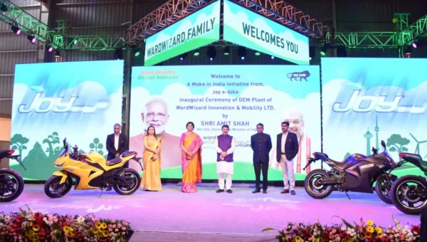 Wardwizard Innovation inaugurates one of India’s largest electric two wheelers plant