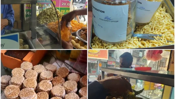 VMSS food teams conduct checking at 32 places in view of Uttarayan