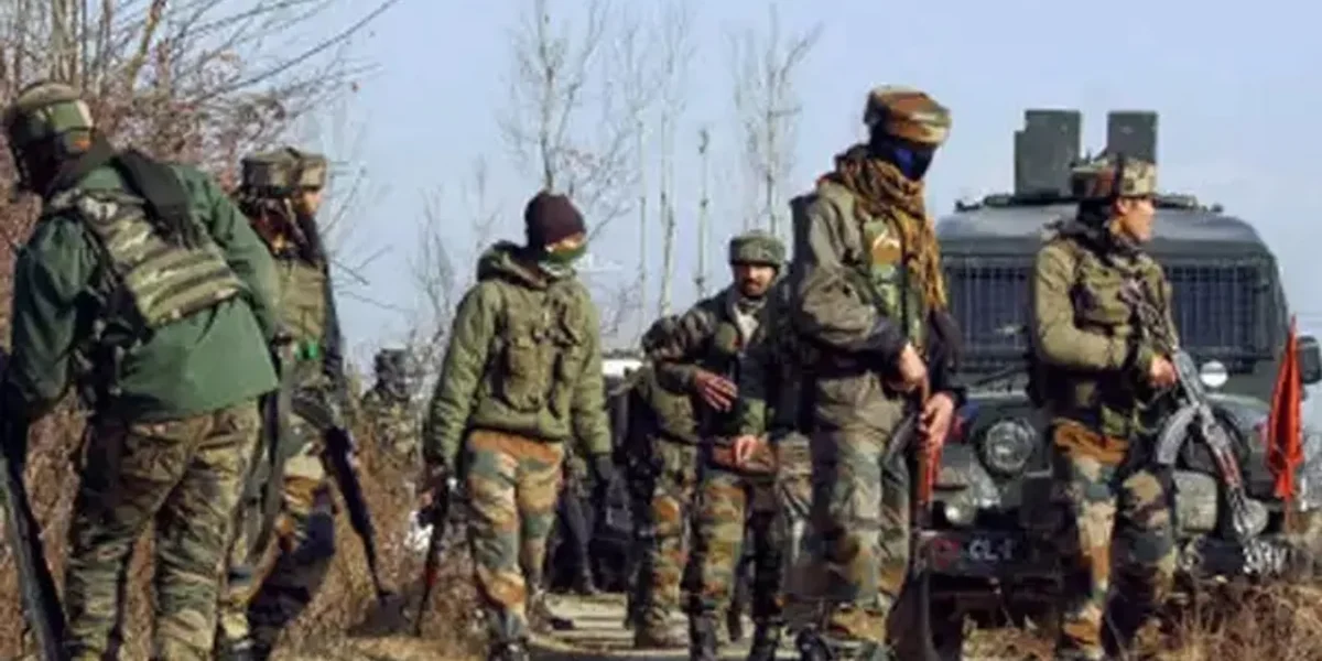 Four soldiers got injured in militant attack in Kulgam