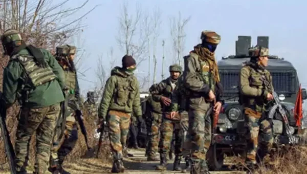 Four soldiers got injured in militant attack in Kulgam