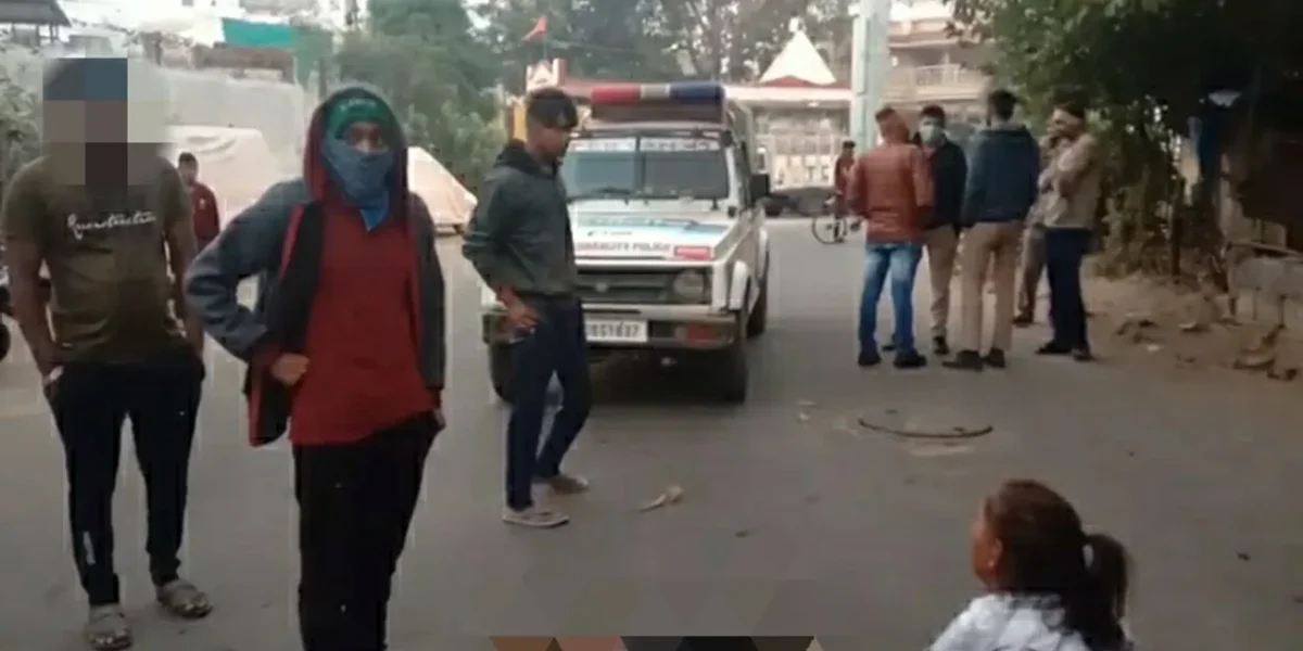 Angry landlord brutally hit dog and owner over pooped in front of his house