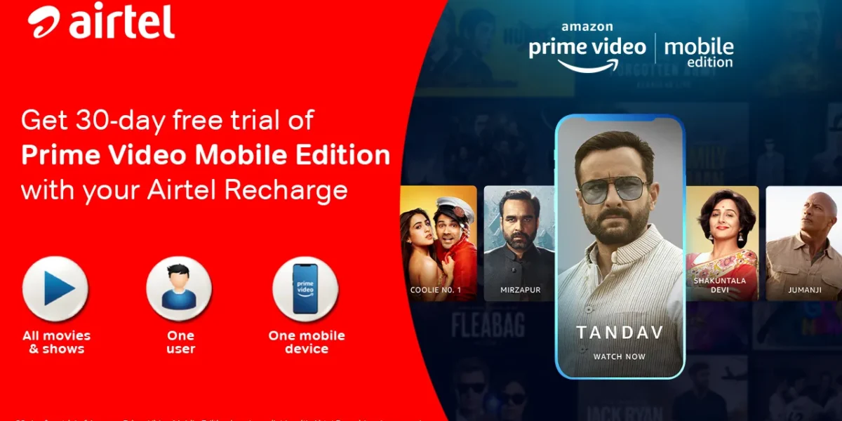 Amazon launches its worldwide first mobile-only video plan in India: Prime Video Mobile Edition