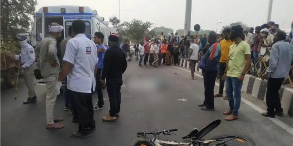 Girl killed after knocked down by rashly driven dumper in Vadodara