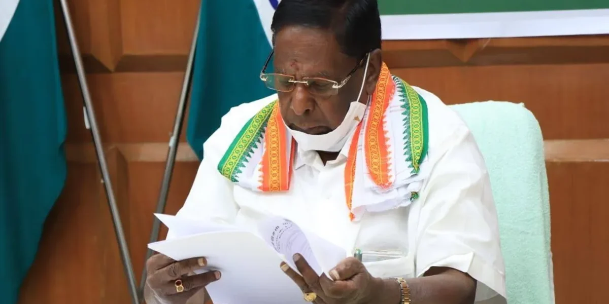 Puducherry CM Narayanasamy loses trust vote in assembly