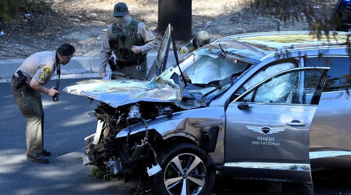 Tiger Woods seriously injured in California car crash