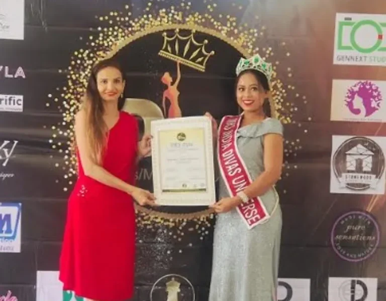 Professional make up artist from Vadodara won Mrs. India Divas Universe 2021