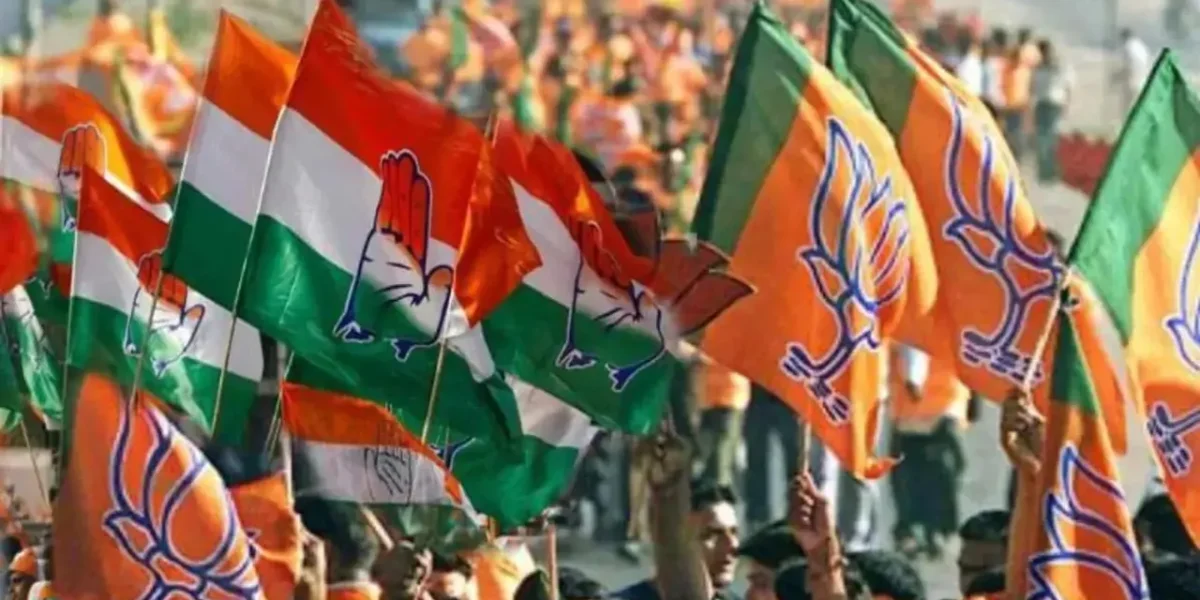 Supporters of BJP and Congress clashed in Vadodara during election rallies