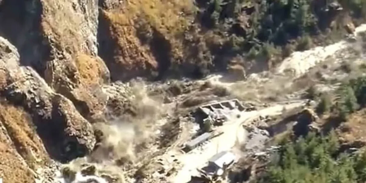Glacial burst in Uttarakhand’s Chamoli leads to massive flood, alert sounded