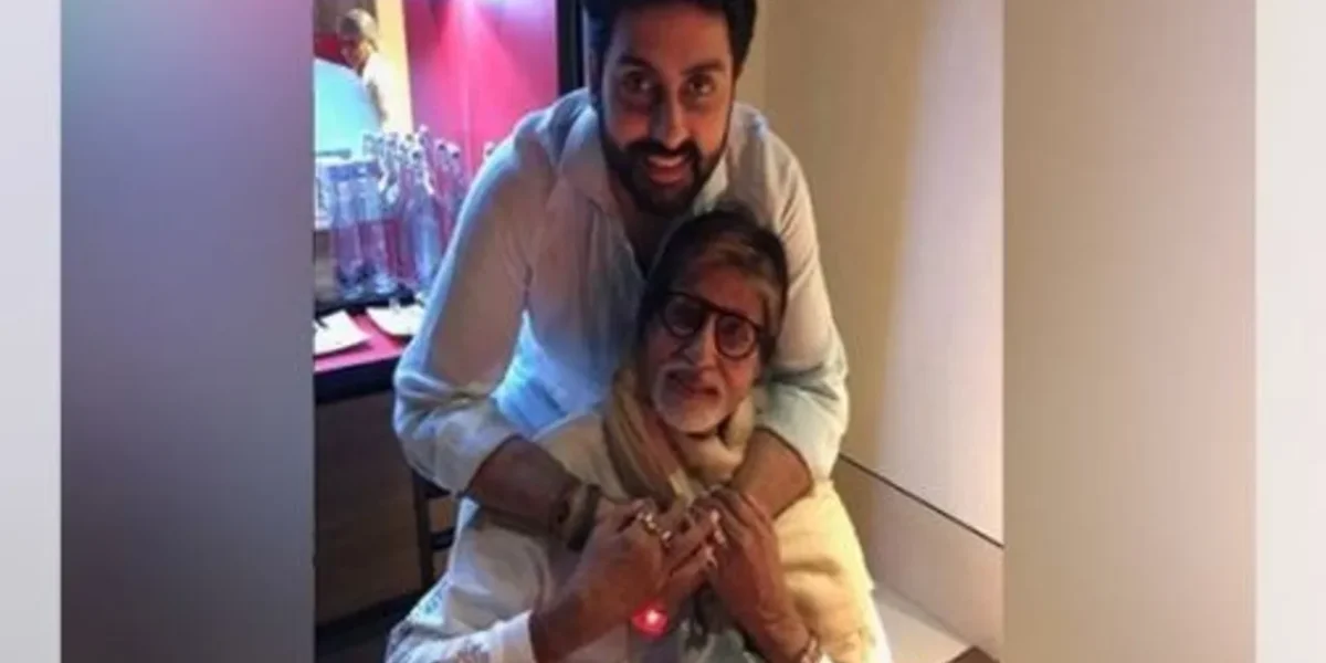 Big B on Abhishek’s birthday: He leads me now