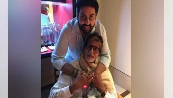 Big B on Abhishek’s birthday: He leads me now