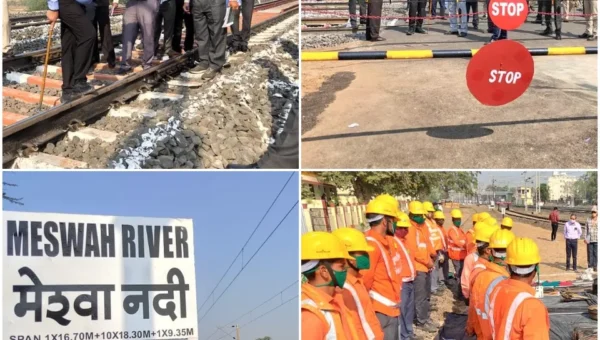 Annual inspection of Geratpur-Vadodara and Dabhoi-Pratapnagar sections of Vadodara Division by General Manager of Western Railway