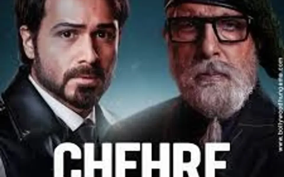 Chehre poster: As Amitabh Bachchan, Emraan Hashmi take centerstage, Rhea Chakraborty is suspiciously missing